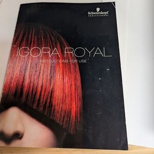 Schwarzkopf Igora Royal Hair Color - Color Swatch Book, Professional